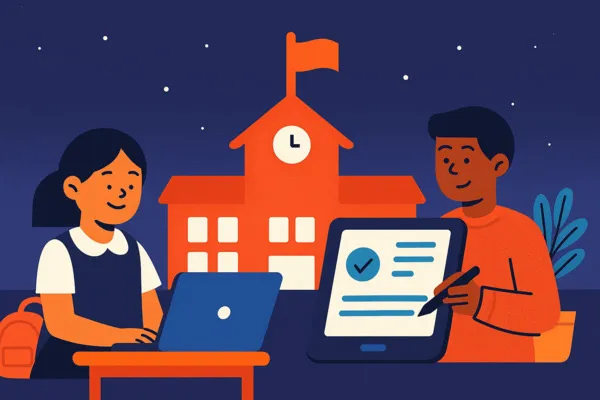 Responsive School Website Design 2025